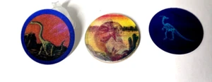 Lenticular Dinosaur Slammer & POGS milk caps, Vintage Lot - Picture 1 of 1