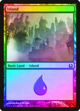 Island (258) FOIL Return to Ravnica PLD Basic Land MAGIC MTG CARD ABUGames