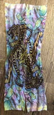Silk Art Painting Tattoo Cooling Arm Sleeves Bands Hose Cover UV Sun Protection - Image 1 of 4