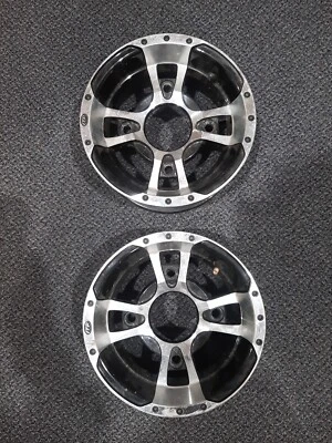 1 Pair (2pcs) 10x5 ITP Sport ATV Rim Wheel 4/144 Bolt Pattern Honda TRX - Image 1 of 4