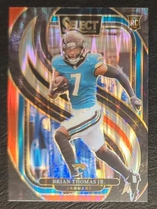 2024 Panini Select Brian Thomas Jr. RC Premier Black & Red Shock Prizm #143 - Foto 1 di 2