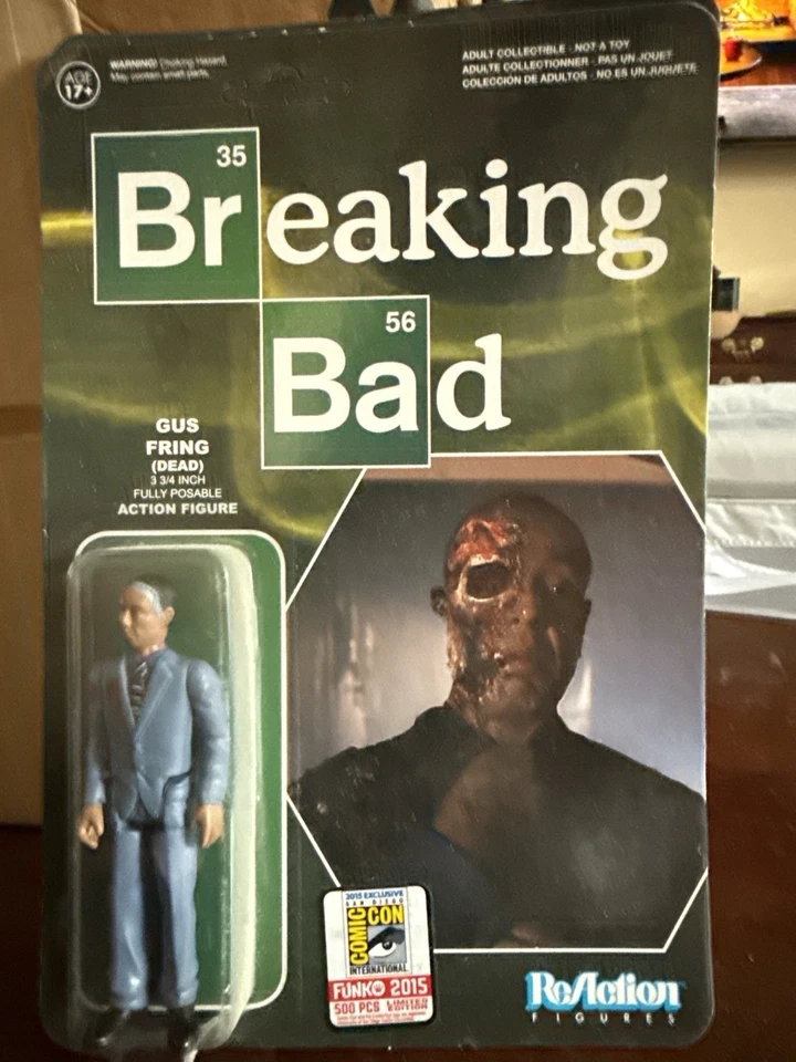 Figura de Reacción Breaking Bad Gus Fring Dead 2015 Exclusiva - Limitada 500 Sellada Foto 1 de 1