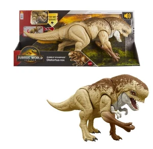 "Jurassic World Rebirth Distortus Rex Rumble'n Rampage 22"" EE. UU., envío rápido" - Imagen 1 de 6