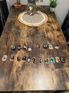 Lote de 18 etiquetas de perro Angry Birds LOTR Iron Man Transformer Star Wars - Imagen 1 de 16