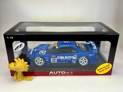 1:18 AUTOart 2003 JGTC GT500 CALSONIC SKYLINE #12 ROUND 8 SUZUKA WINNER 80378 - Image 1 of 4