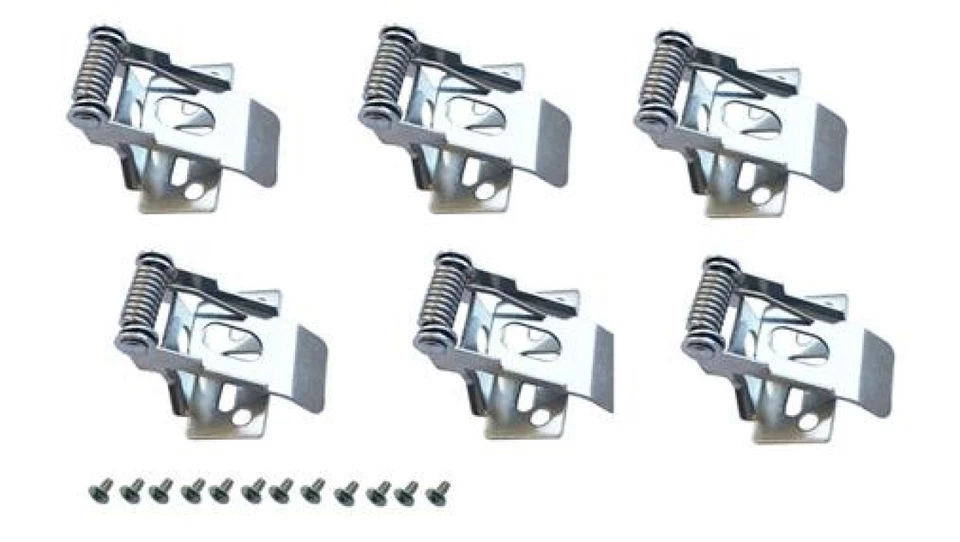Zestaw sprężyn montażowych do paneli LED 1200x300 – 6 sztuk, do sufitów gipsowyc - Image 1 of 1
