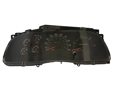 Cuadro de instrumentos velocímetro 99 - 01 Ford F250SD/F350SD/F450SD 461.528 DIÉSEL Foto 1 de 3
