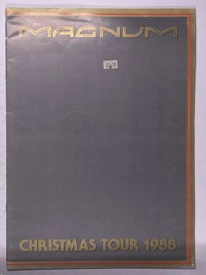 Magnum Programme Original Concert Souvenir Booklet Christmas Tour 1988 - Image 1 of 4