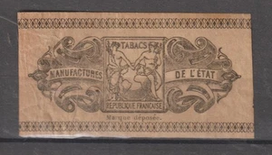 France & Colonies Revenue Stamp Fiscal Fiscaux Taxe Bande Tabacs Type 1 - Picture 1 of 1