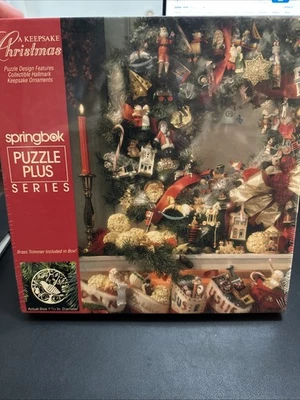 NEW SEALED Springbok Hallmark Puzzle  500 Pc Jigsaw Christmas Keepsake Ornament - Image 1 of 4
