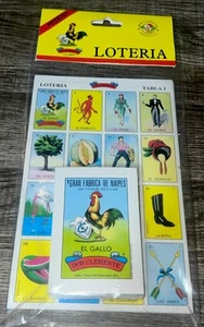 Mexican Loteria Bingo Card Game Authentic DON CLEMENTE 2-10 Players Polaca Game - Picture 1 of 7