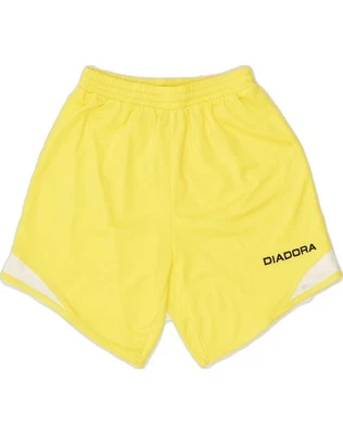 Pantalones Cortos Deportivos Mujer DIADORA UK 6 Pequeños Amarillo Poliéster AF01 Foto 1 de 4