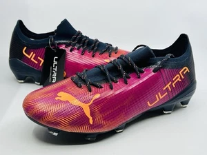 Puma ULTRA 2.4 FG / AG Mens Soccer Cleats Shoes Purple Black Size 11.5 106698-03 - Picture 1 of 6