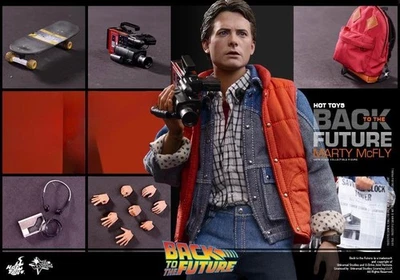 Regreso al Futuro Película Obra Maestra Serie MMS257 Marty McFly Hot Toys 2014 Foto 1 de 4