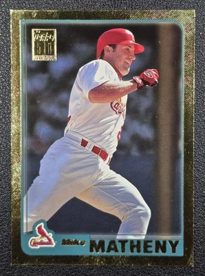 2001 Topps #74 Mike Matheny Gold #/2001 - Image 1 of 2