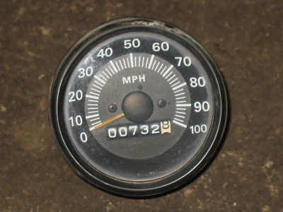 Conjunto velocímetro Kawasaki SS440 Invader SS 440 78 Speedo Foto 1 de 3