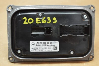 W213 Mercedes Benz E63 S 2020 AMG unidad de control de faros LED 2229000821 Foto 1 de 4