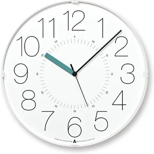 Lemnos CARA AWA21-01 WH-B Wall Clock White General Quartz Clock AWA Clock F/S - Picture 1 of 1