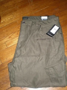 NWT AKADEMIKS OLIVE SLIM FIT Twill Casual Pants SZ: 44 x 32 - Picture 1 of 3