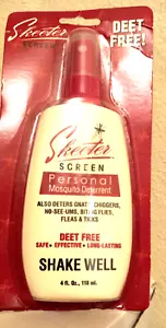 Skeeter Screen 90200 Mosquito Deterrent Spray Deet Free 4 oz Alcohol Free - Picture 1 of 1