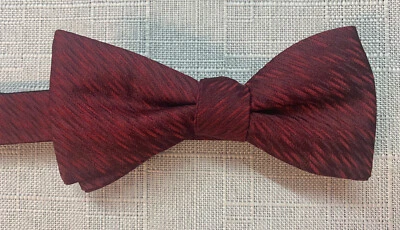 Pajarita roja con clip ajustable talla única para hombre Jferrar 100 % poliéster Foto 1 de 4