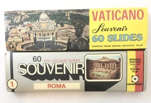 Vtg Lot 120 Souvenir Kodak Color Slides Vatican City & Rome Italy Architecture - Picture 1 of 5