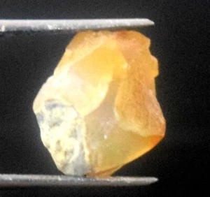 Äthiopischer Opal 3,40 Karat Natur Edelstein grob zertifiziert B88486 Neubestand - Bild 1 von 5