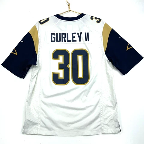Todd Gurley II Los Angeles Rams Nike On Field Jersey Large White Nfl Football Cover
