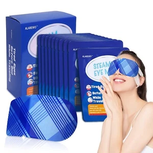 Steam Eye Mask for Dry Eyes 22-Pack SPA Warm Eye Compress Patented Self-Heating - Picture 1 of 9