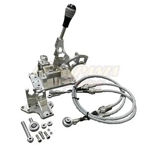 RSX Shifter Box Cables Shift Linkage H22 H23 H F Series Swap Prelude Civic F20 - Picture 1 of 8