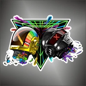 adesivo daft punk pop hard rock heavy metal punk hip hop sticker decal - Imagen 1 de 1