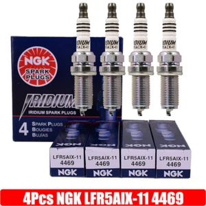 4Pc NGK Spark Plugs LFR5AIX11 4469 For YAMAHA Hyundai Nissan Infiniti KIA SCION - Picture 1 of 6