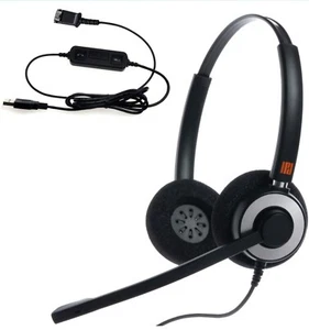 IPD IPH-165 USB Zestaw słuchawkowy Mikrofon z redukcją szumów Skype Microsoft Teams Cisco - Zdjęcie 1 z 8