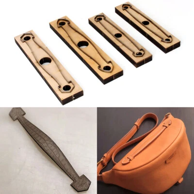 Leather craft Bag Handle Cutting  Mould Template Japan Blade Cutter Die DIY - Image 1 of 4