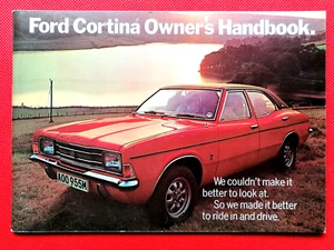 Ford Cortina MK3 1973 manual del propietario - 2000E GT XL L berlina familiar - ¡como nuevo! - Imagen 1 de 18
