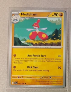 Medicham 111/198 Pokemon card Scarlet & Violet uncommon NM - Picture 1 of 1