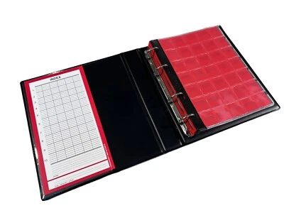 SCHULZ Münzalbum für 2-Euro-Münzen - Platz für 200 Münzen +