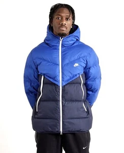 NIKE SPORTSWEAR NSW STORM FIT WINDRUNNER PUFFER JACKET BLUE DR9605-480 sz 2XL - Picture 1 of 14