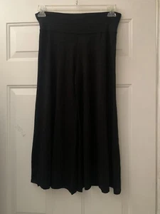 LUCCA Knit Pant Linen Blend Wide Leg Capri Pant Size S NWT - Picture 1 of 8