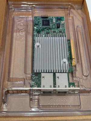Supermicro AOC-STG-i2T Dual Port 10GBASE-T RJ-45 Adapter High Profile Bracket - Image 1 of 3