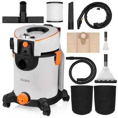 Waschsauger Nass Sauger Teppich Zonder Wash 1400 W Wassertank HEPA-Filter - Bild 1 von 4