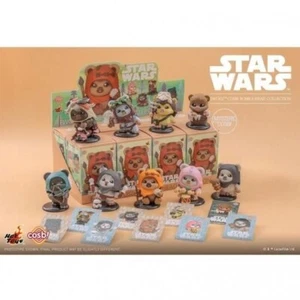 HOT TOYS Cosbi Ewoks Figure Blind Box 8 set Star Wars - Foto 1 di 11
