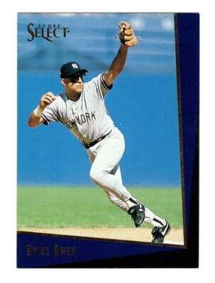1993 Score Select - Rookie & Traded - Spike Owen #109T - Image 1 of 2