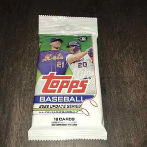 2022 Topps Baseball Update Series-Retail Factory Sealed Pack-16 Cards - Picture 1 of 1