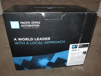 Compatible HP CE390A Black Toner Cartridge Factory NEW 90A LaserJet 600 M601N - Image 1 of 4