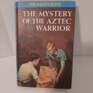 VINTAGE The Hardy Boys Mystery Of Aztec Warrior by Franklin Dixon pub 1964 #43 - Picture 1 of 9