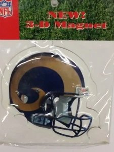 NFL St. Louis Rams 3-D Magnet, New (Lot of 2 Magnets) - Picture 1 of 1