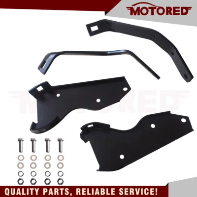 Rear Bumper Brackets For 1964-1979 Ford F-100 F-250 F-350 F100 F250 F350 Pickup Foto 1 de 4