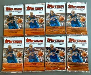 2004-05 Topps FIRST EDITION Basketball 8 Sealed Wax Packs ~ Lebron 2nd Year - Picture 1 of 2