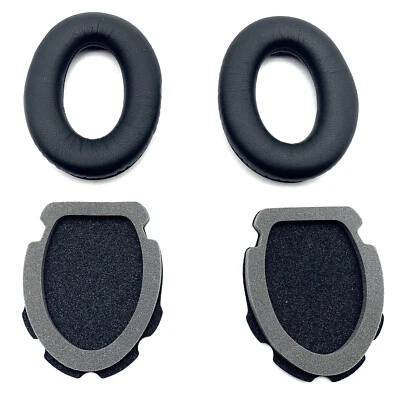 AUTOFUTR New For Aviation Headset X A10 A20 Bose Headphones 1Pair Black Ear Pads Cushions